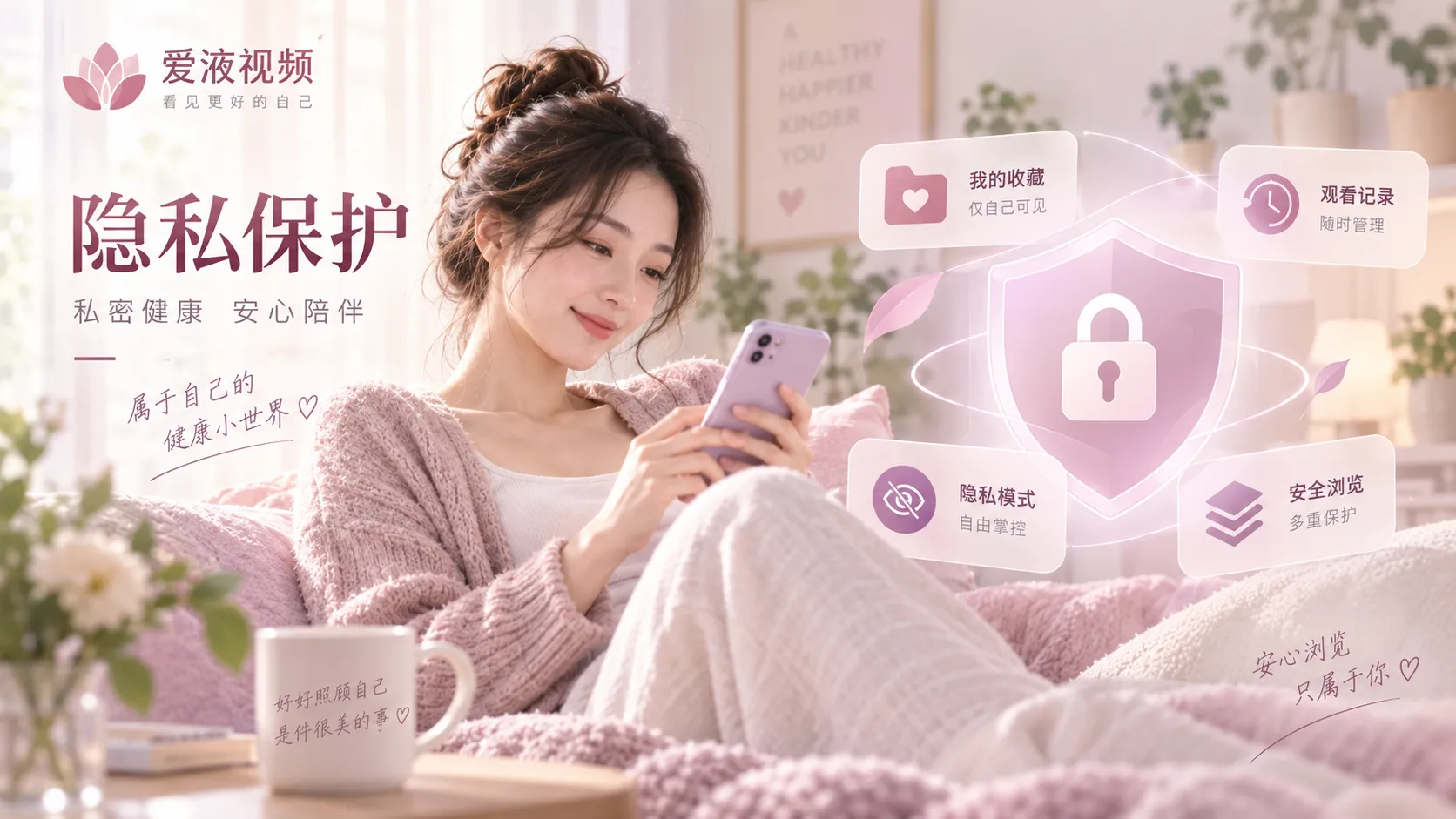 隐私友好的女性健康科普视觉